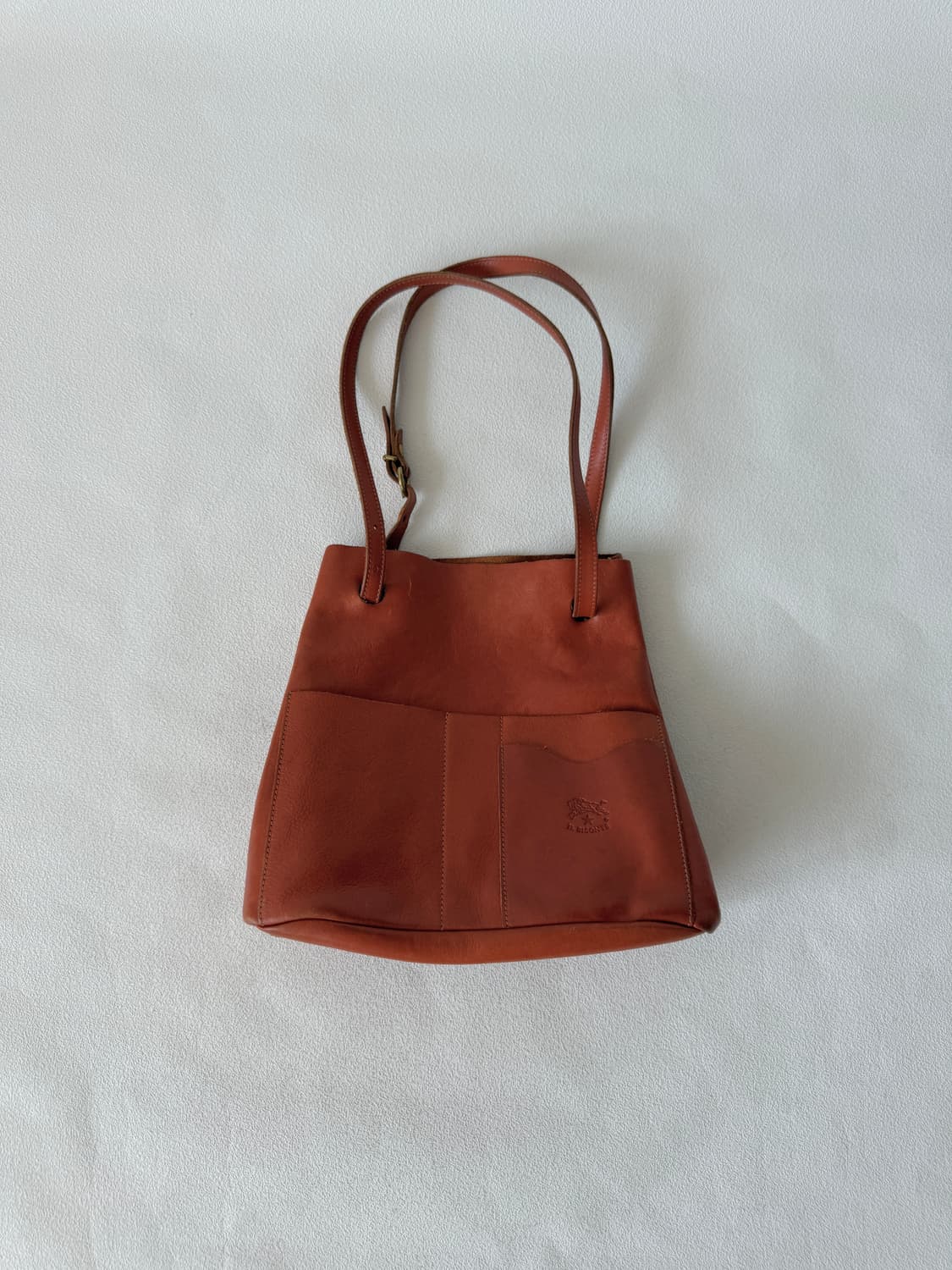 일비종떼(IL BISONTE) 레더 숄더백(ITALY) 상품이미지1