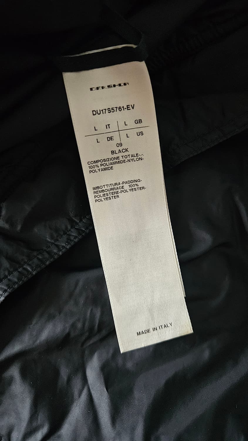 릭오웬스 다크쉐도우 후드점퍼 밀리터리  상품이미지7