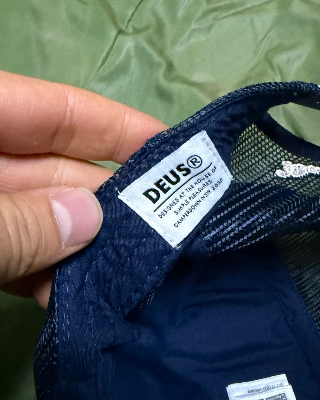 데우스 엑스 마키나 클로린 트러커 네이비 OS 상품이미지7