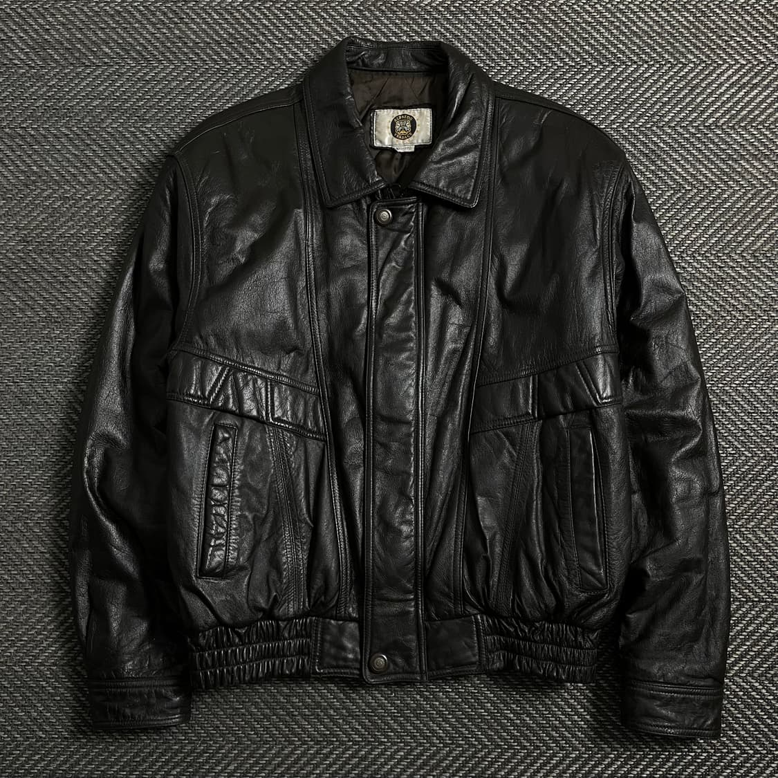90s 베르사체 아카이브 알프레도 카우 레더 자켓y 4361 상품이미지2