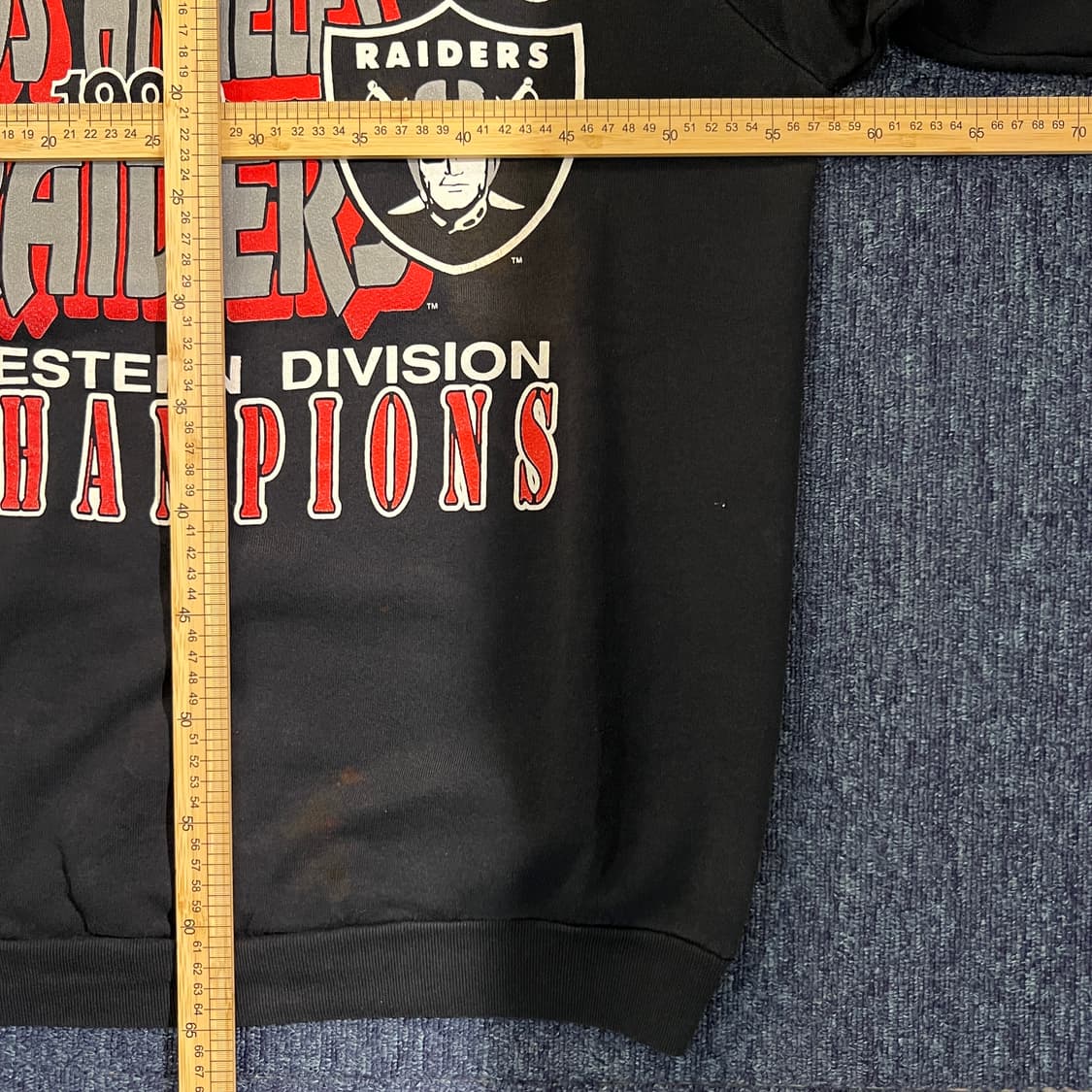 빈티지 90s Los Angeles Raiders 스웻셔츠 상품이미지8