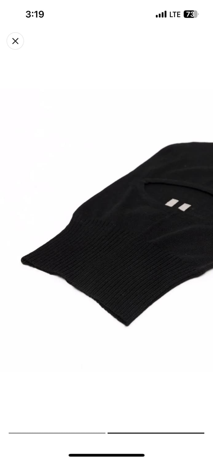 릭오웬스 울 바라클라바 상품이미지2