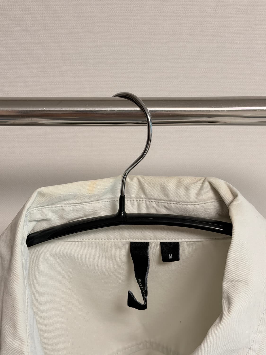 엔타이어 스튜디오 Duty Shirt 화이트 M 상품이미지4