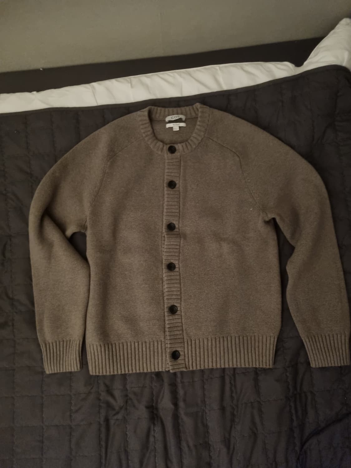 코스 WOOL-BLEND CREW-NECK CARDIGAN s사이즈 상품이미지2