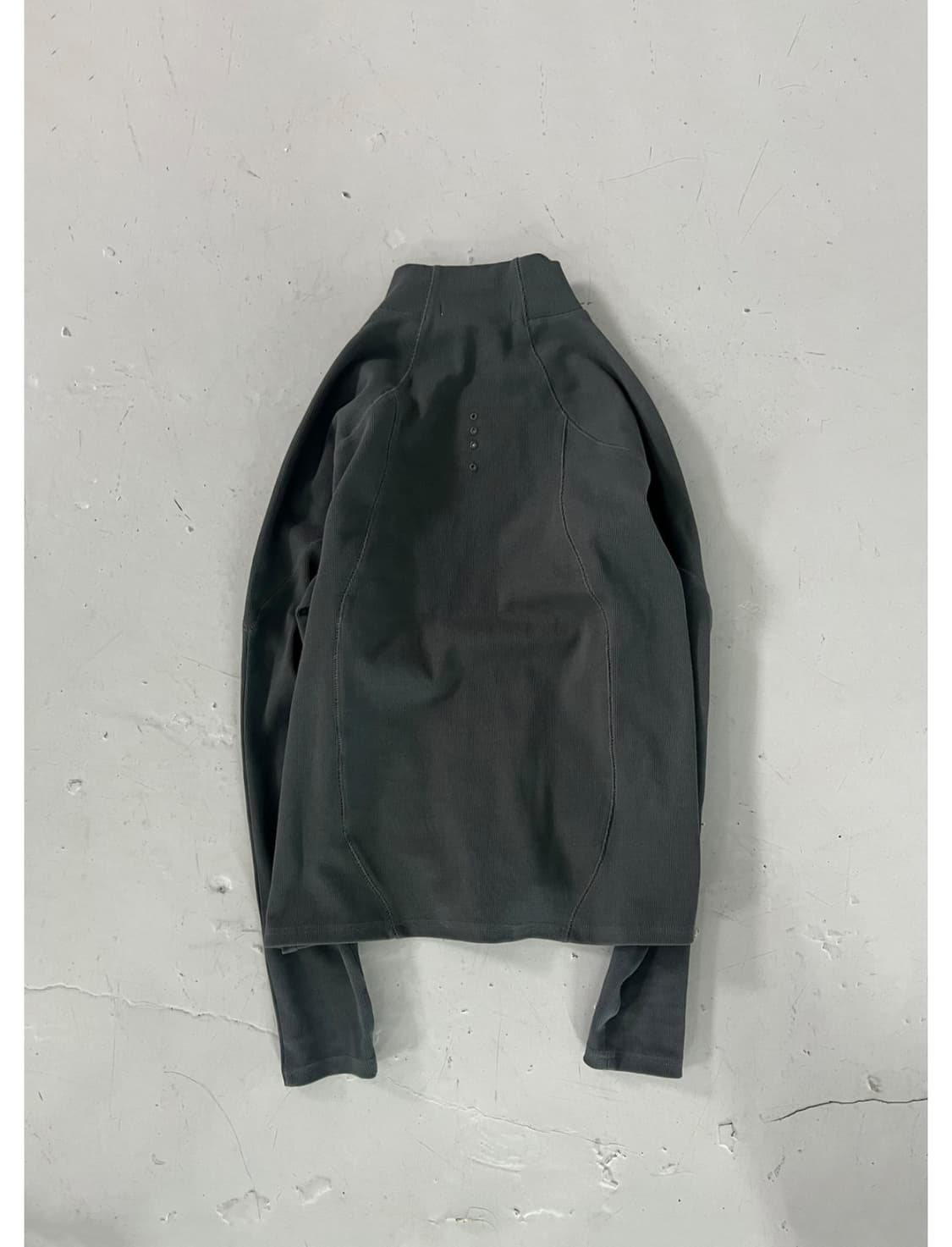 MPa RIBBED ZIP JACKET (CHARCOAL) (급처) 상품이미지2