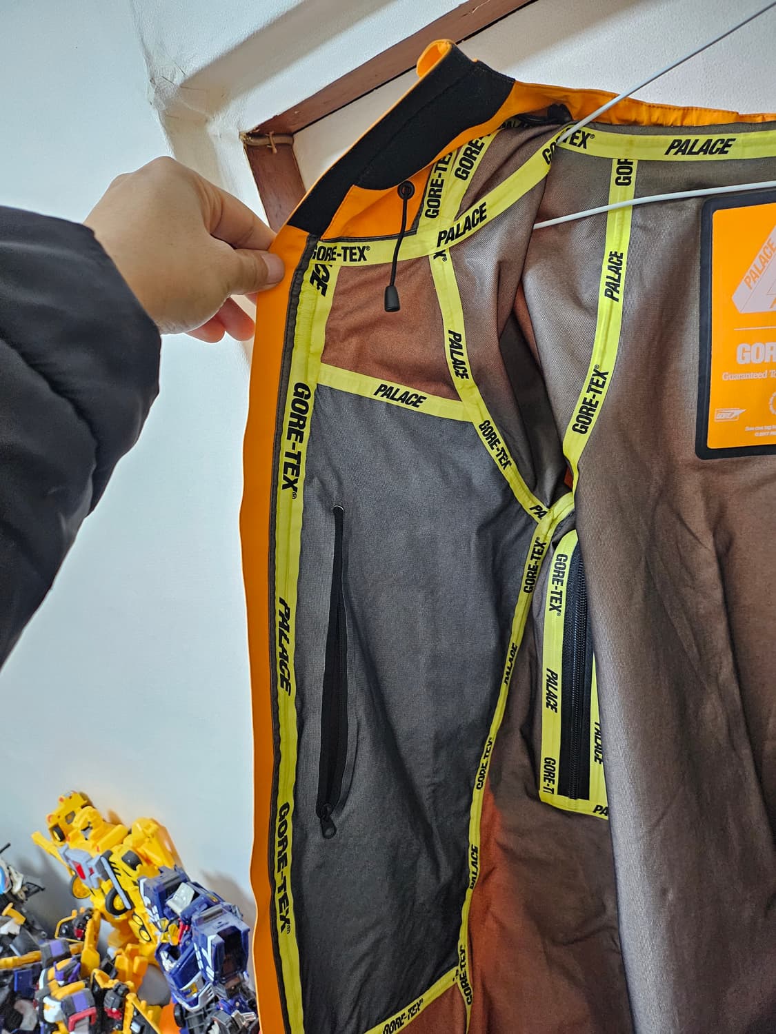 팔라스 고아텍스 오렌지 자켓M(95-100) 상품이미지5