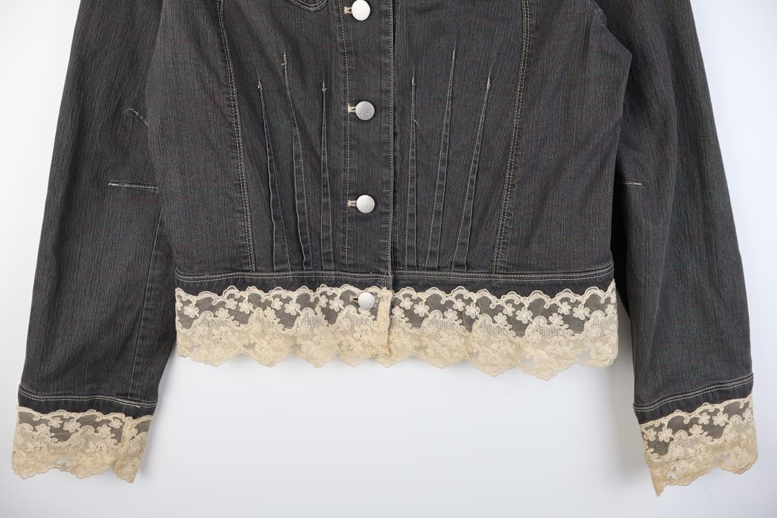 Jpn Cotton Frill Detail Jackets 상품이미지6