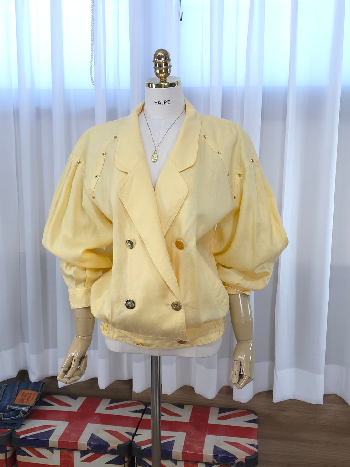 Leilian 린넨100 자켓 상품이미지2