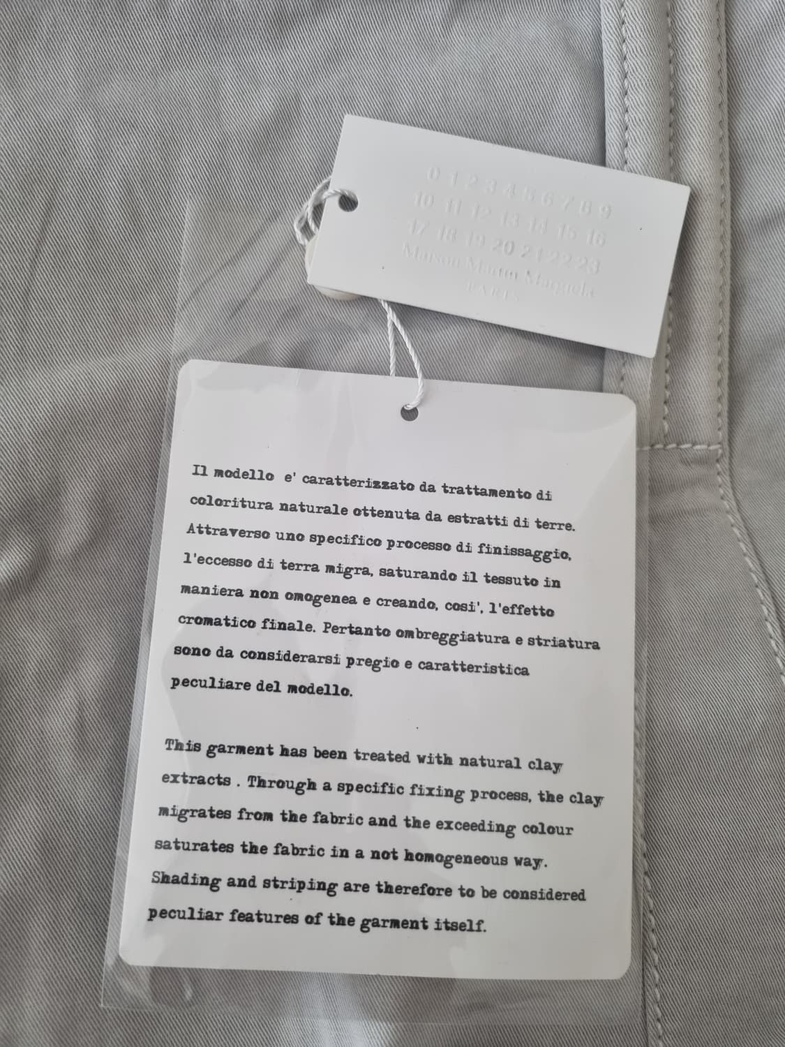 2010SS Martin Margiela Sailor bag grey 상품이미지8