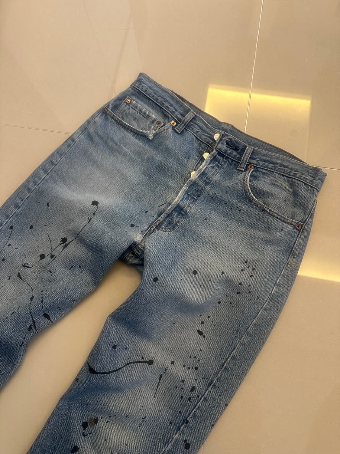 리바이스 페인팅 데님 상품이미지2