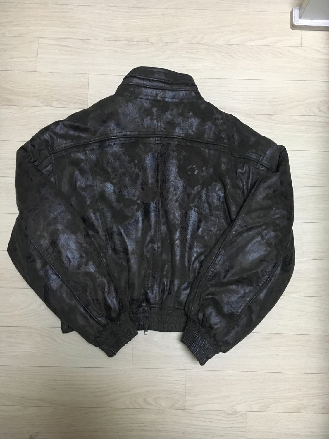 엘무드 벌키 크롭 자켓 카모 브라운 44 상품이미지4