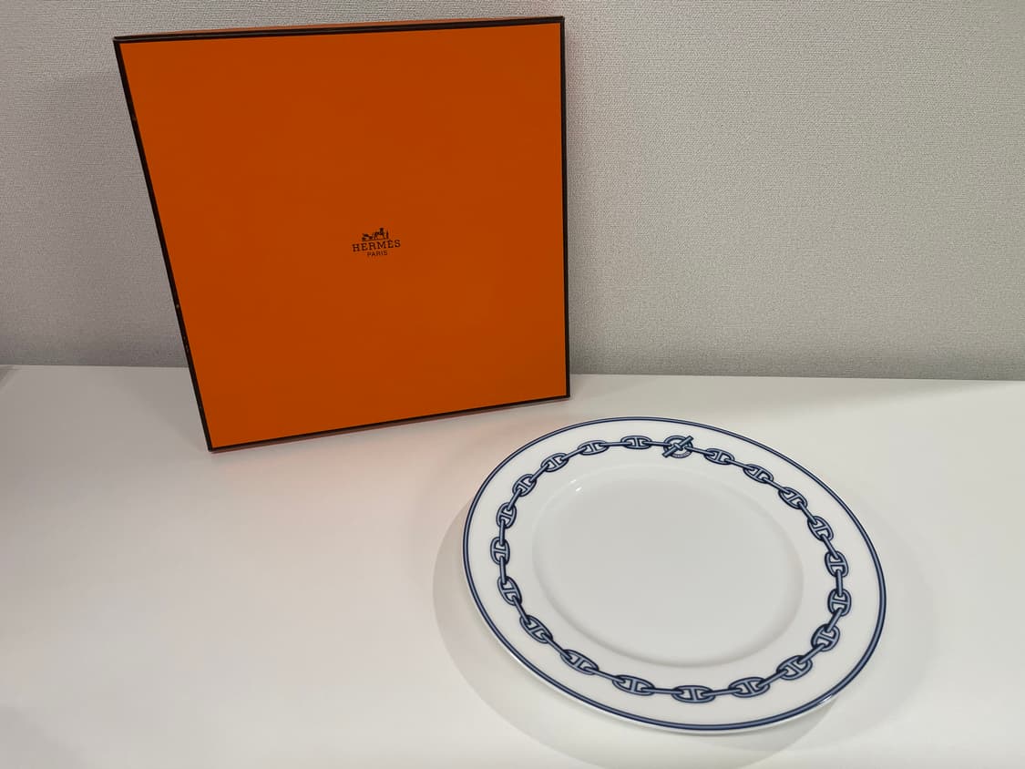 에르메스 샹달 블루 플레이트 1P HERMES 상품이미지2