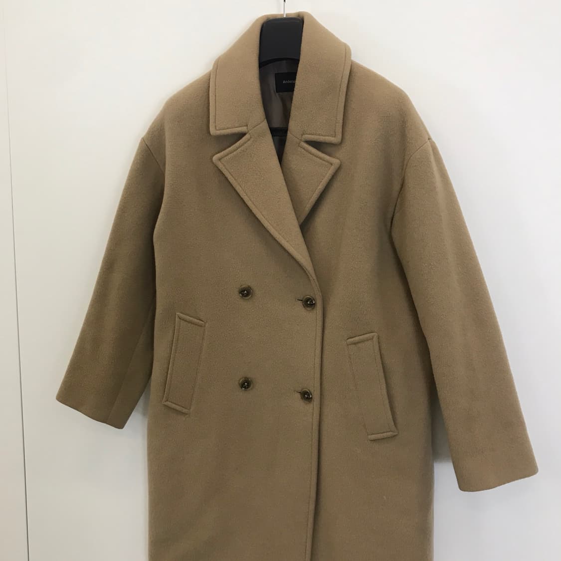 앤더슨벨 카멜 더블 모직코트 [여성66] 상품이미지2