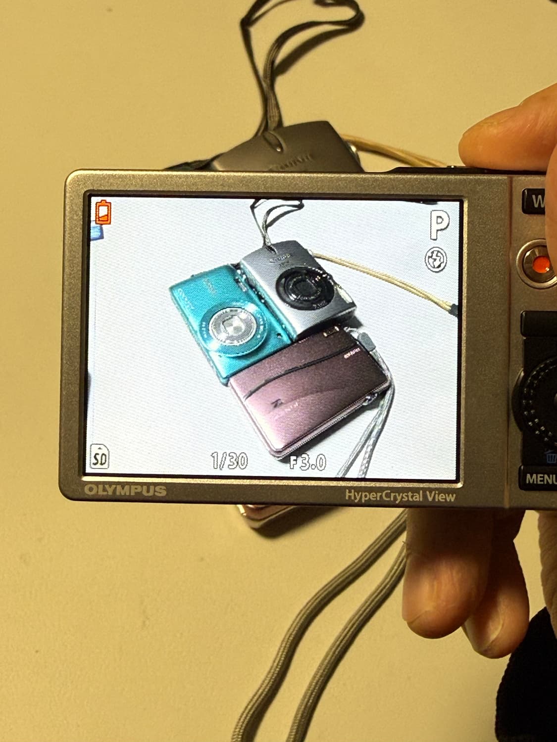 하투하 디카 올림푸스 뮤 7040 초 레어 핑크 상품이미지8