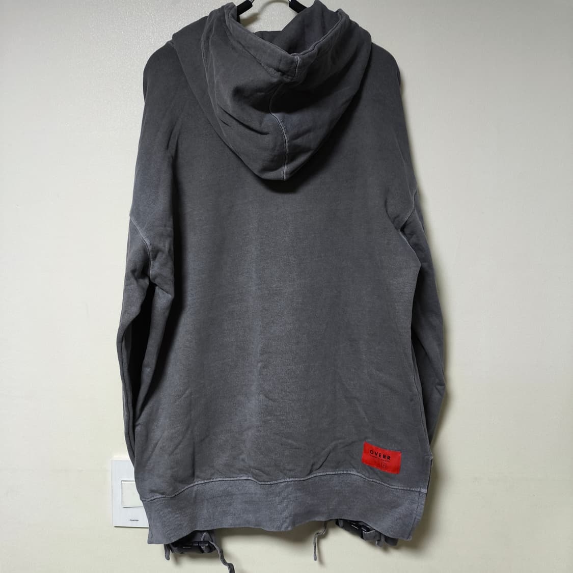[XL] OVERR 오베르 챠콜 워싱 후드 상품이미지3