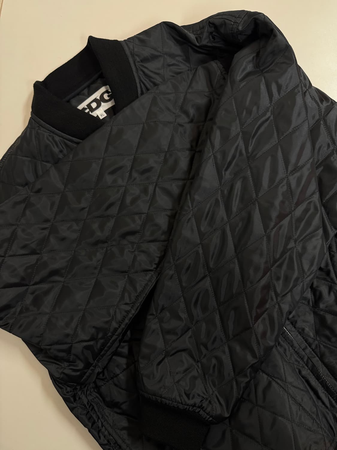 꼼데가르송 스태프 퀄팅 봄버자켓 XL 상품이미지9