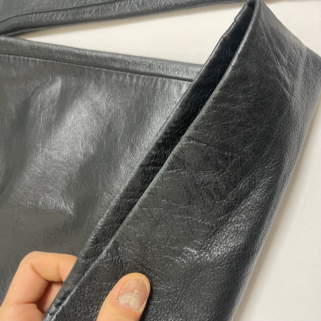 르메르 20FW 레더 벨티드 팬츠 상품이미지4