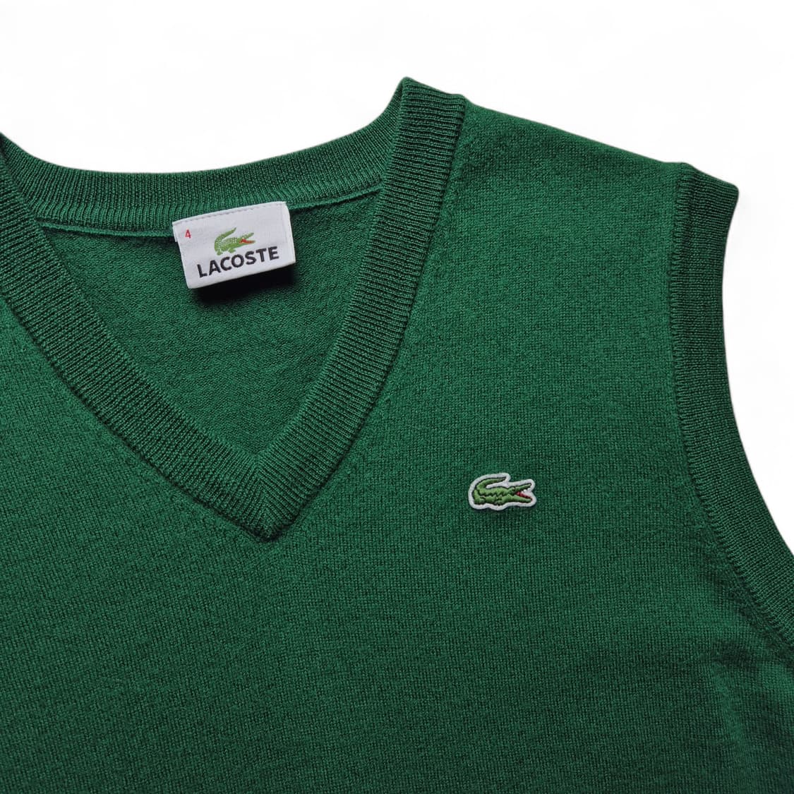 [4] 라코스테 울 니트 조끼 상품이미지5