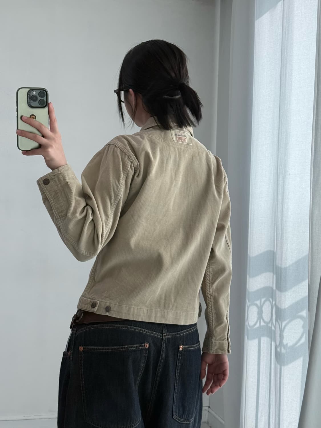 폴로 진스 베이지 코듀로이 자켓 상품이미지5