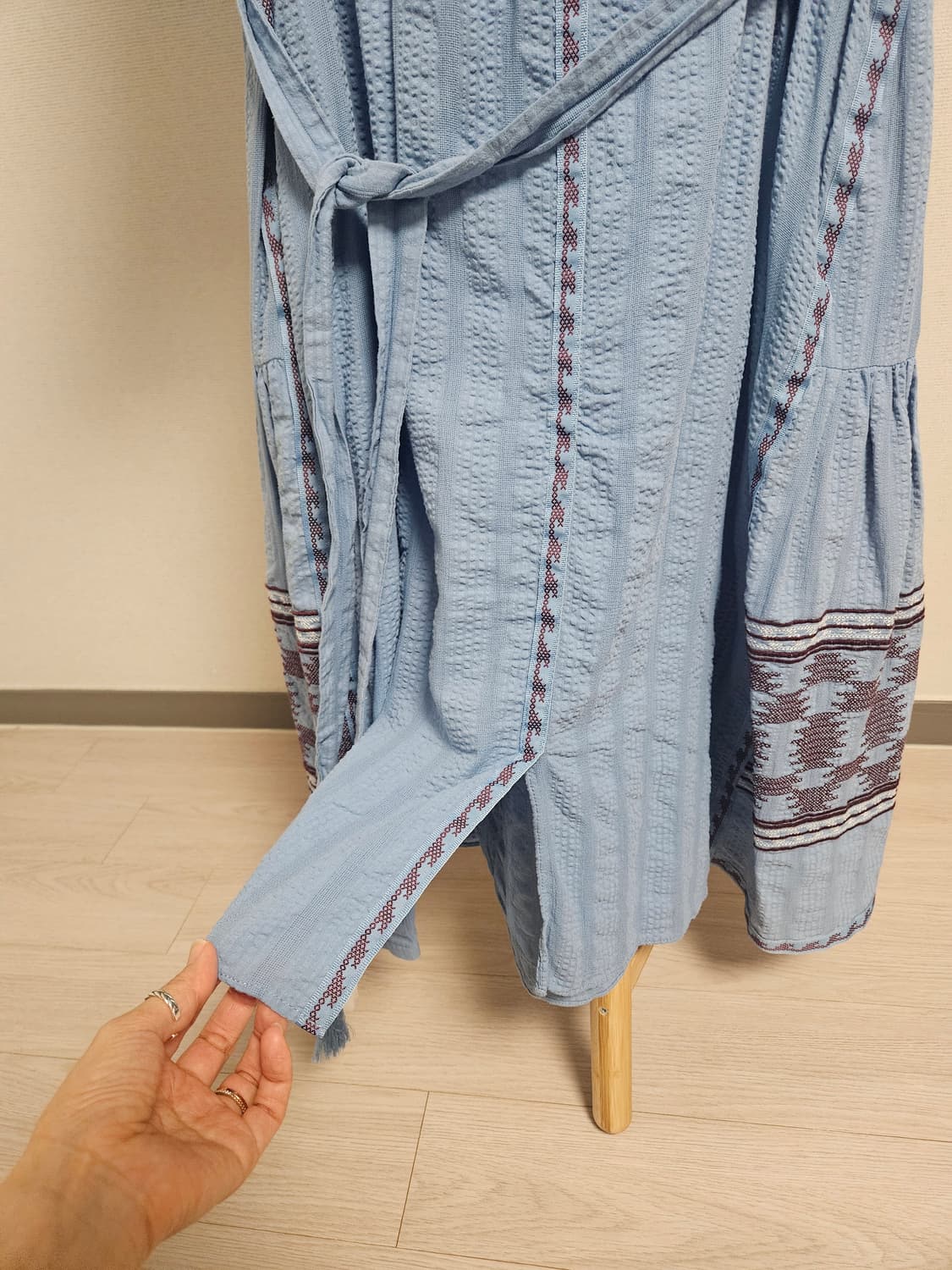 A+G 에스닉 자수 롱 원피스 상품이미지5