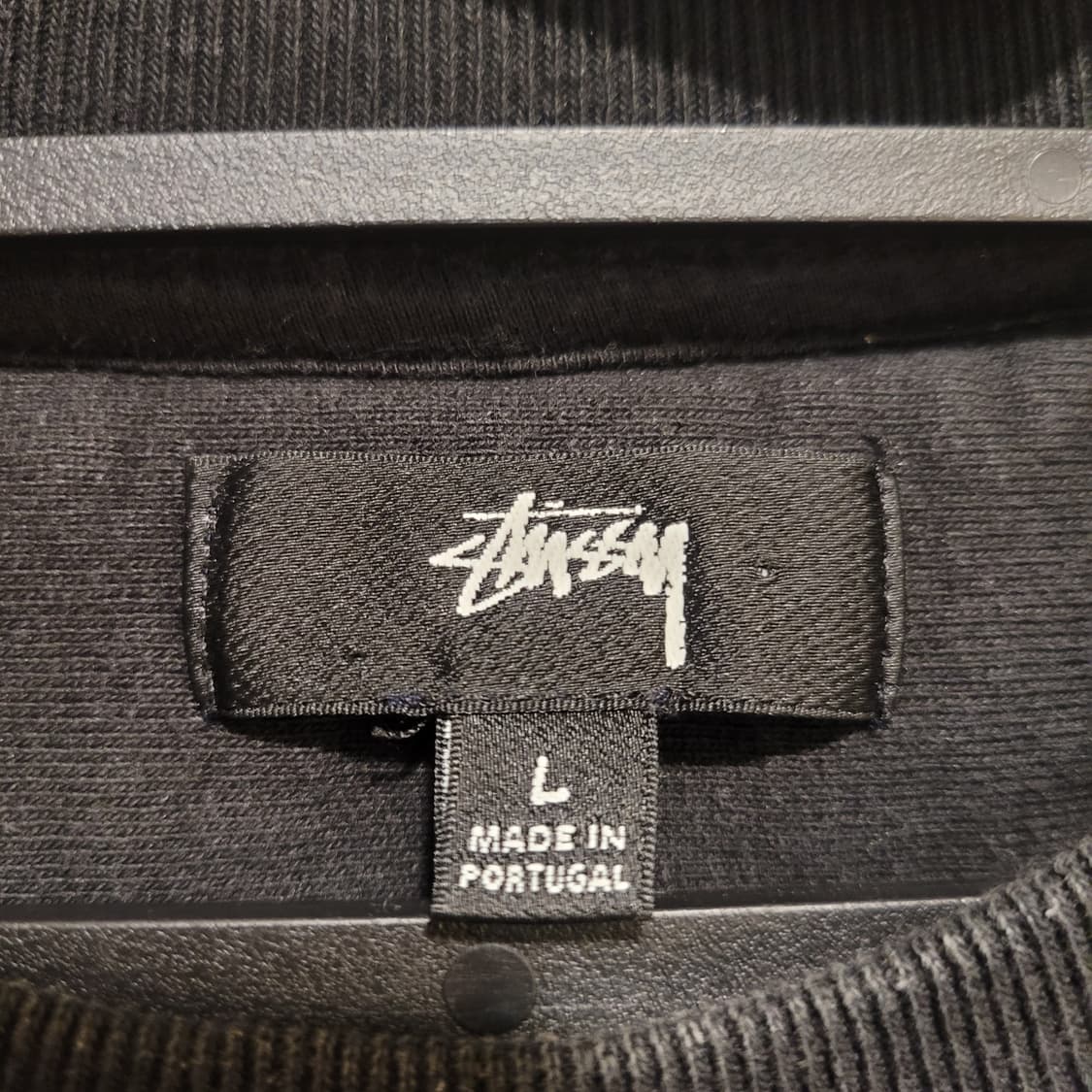 스투시 콘트라스트 스티치 맨투맨 L 상품이미지8