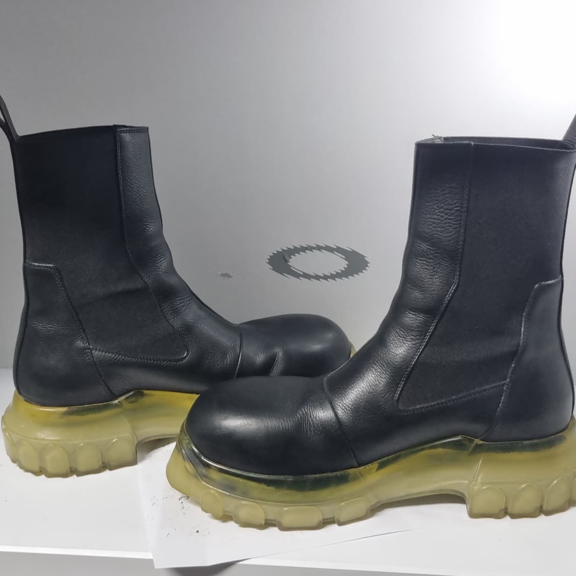 릭오웬스 메가 보조 비틀 트랙터 첼시 부츠 상품이미지6