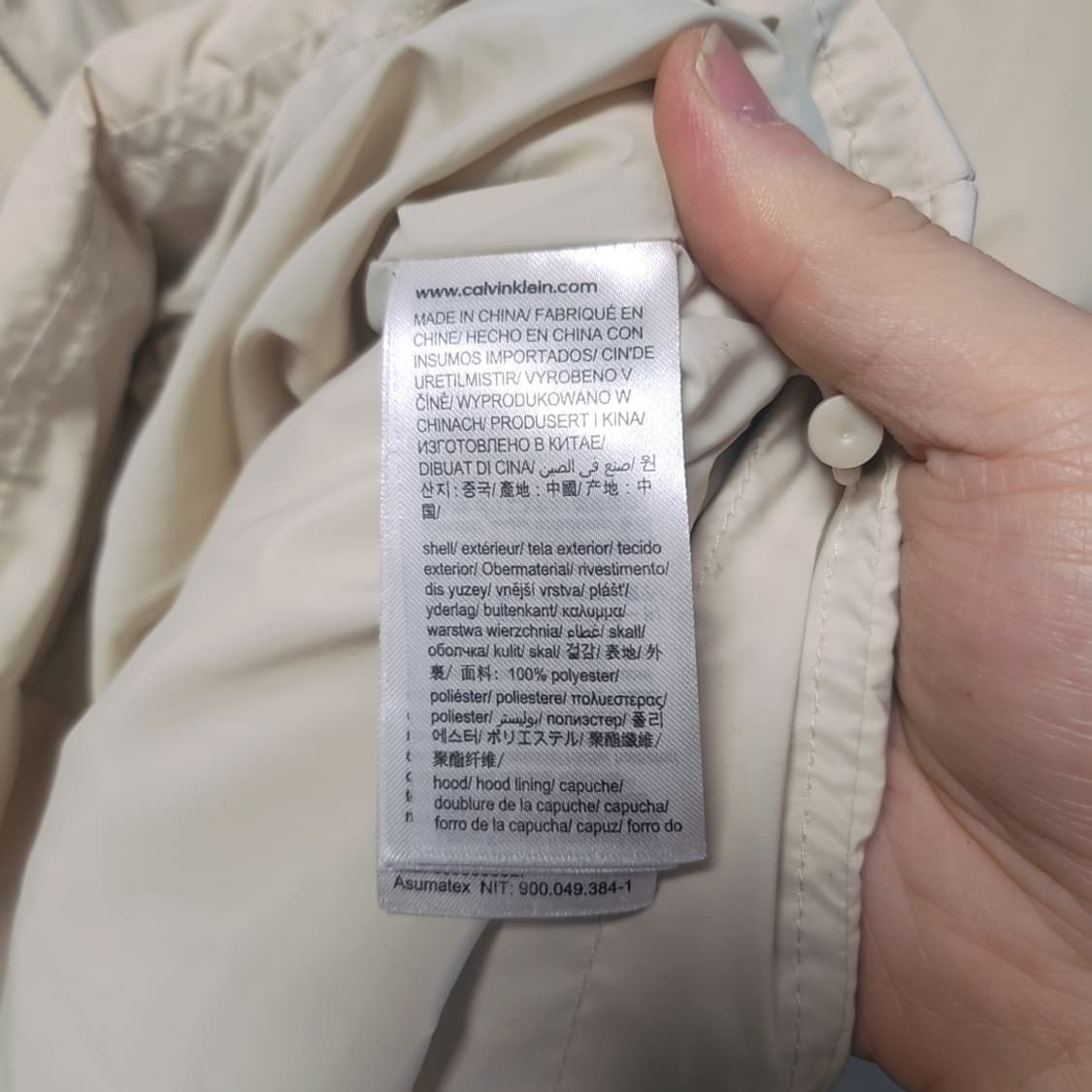 [M] 캘빈클라인 덕다운 패딩 상품이미지4