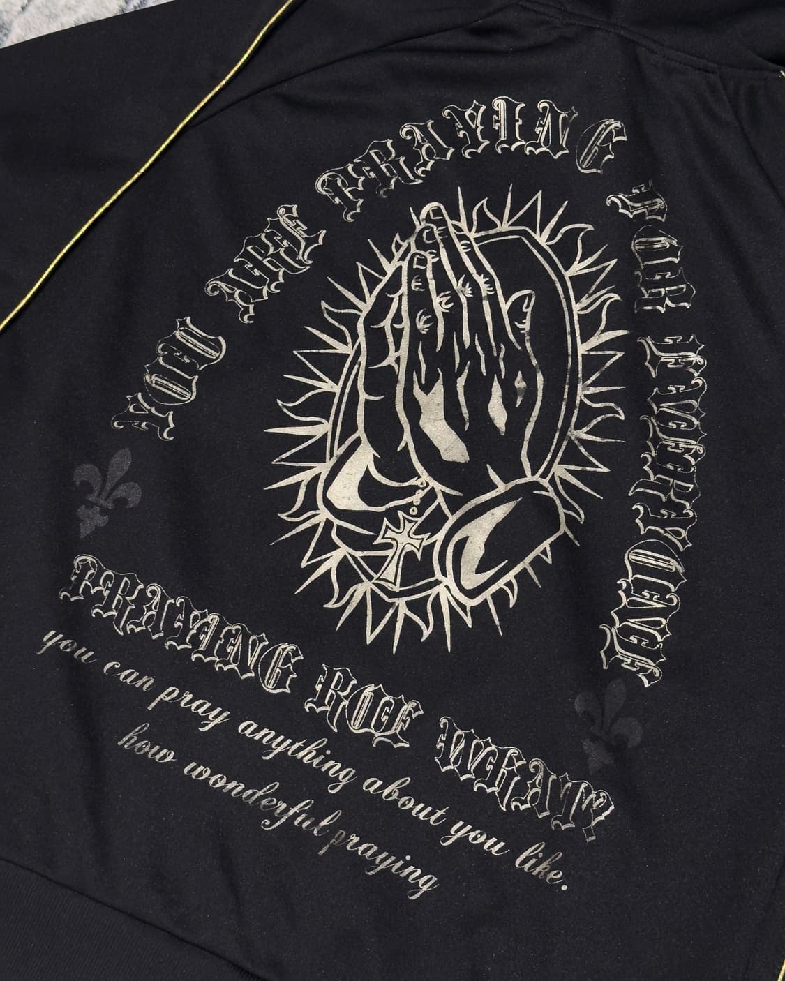 {Ghetto} Praying Hands Hoodie Jacket  상품이미지6