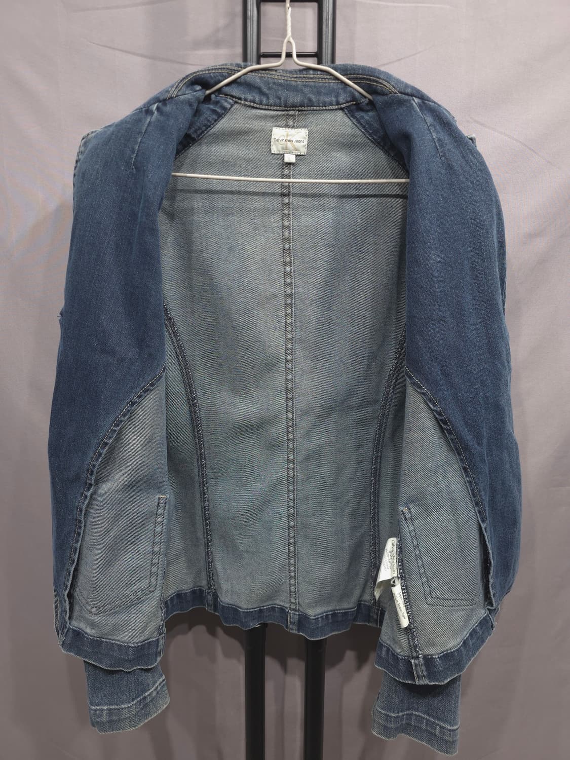 캘빈클라인 여성 데님 블레이저 자켓 L(M) 상품이미지2