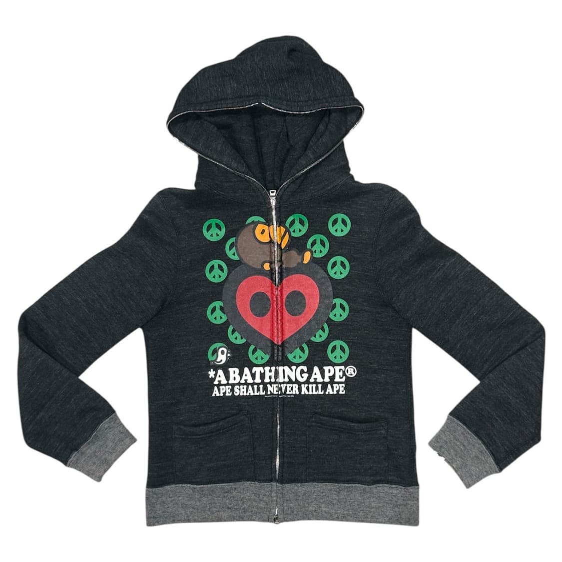 2008 니고 시절 진짜 베이프 베이비 마일로 후드 집업 자켓 상품이미지1