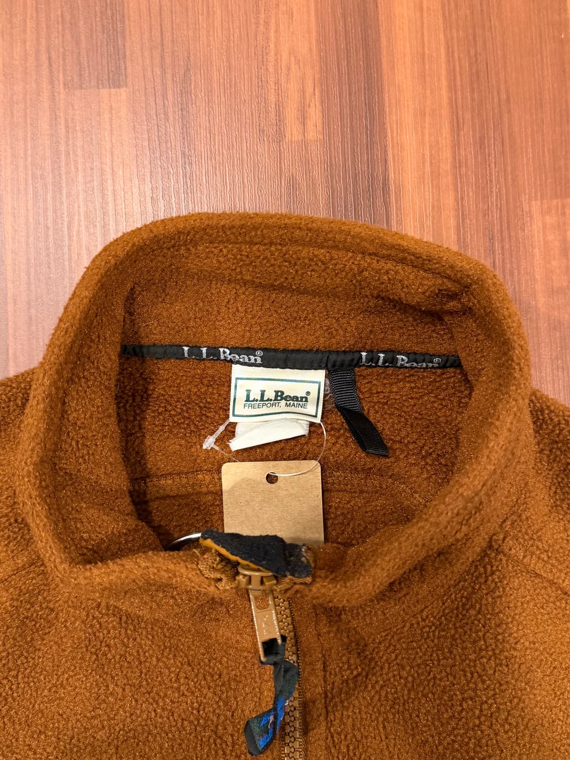 90s L.L.Bean 엘엘빈 아웃도어 플리스 베스트 상품이미지8