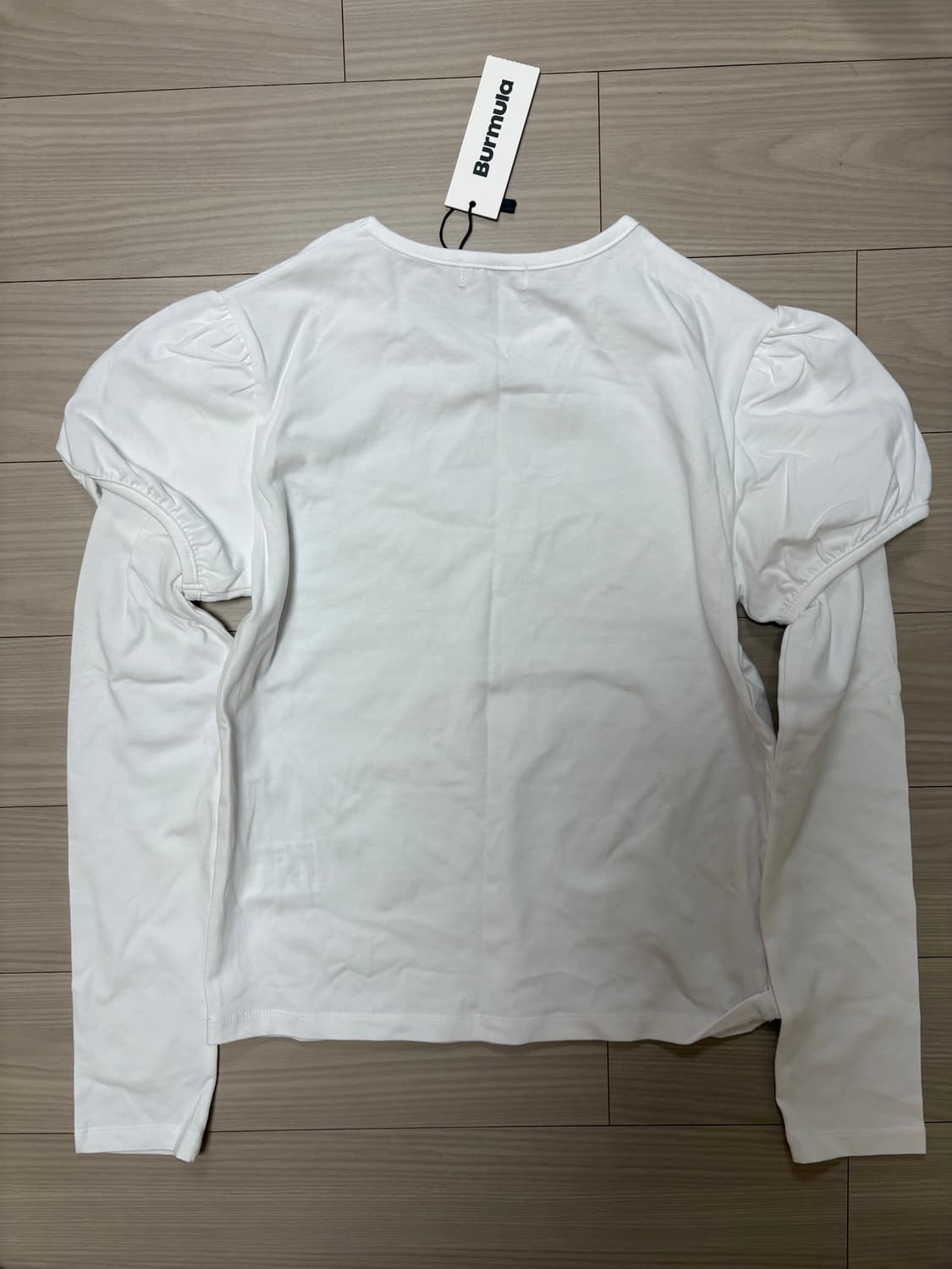 버뮬라 BALLOON LAYERED TEE WHITE / FREE 상품이미지8