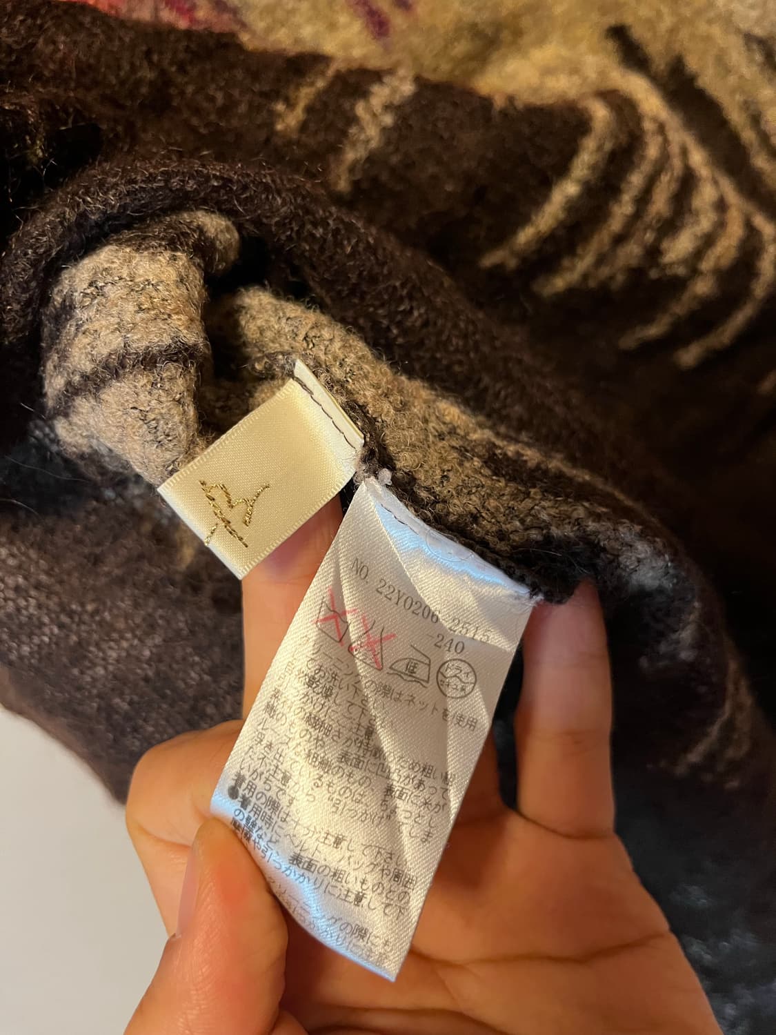 터틀넥 니트 원피스 상품이미지8