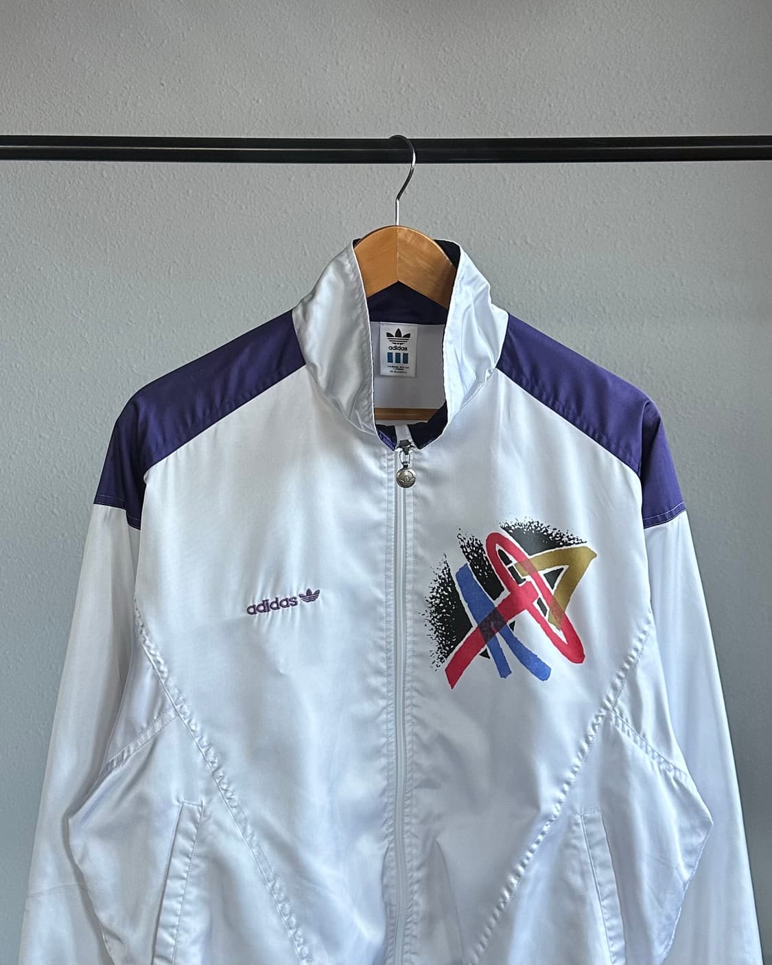 [L]아디다스 90s 재팬 올드스쿨 스테판 에드베리 테니스 바람막이 상품이미지3