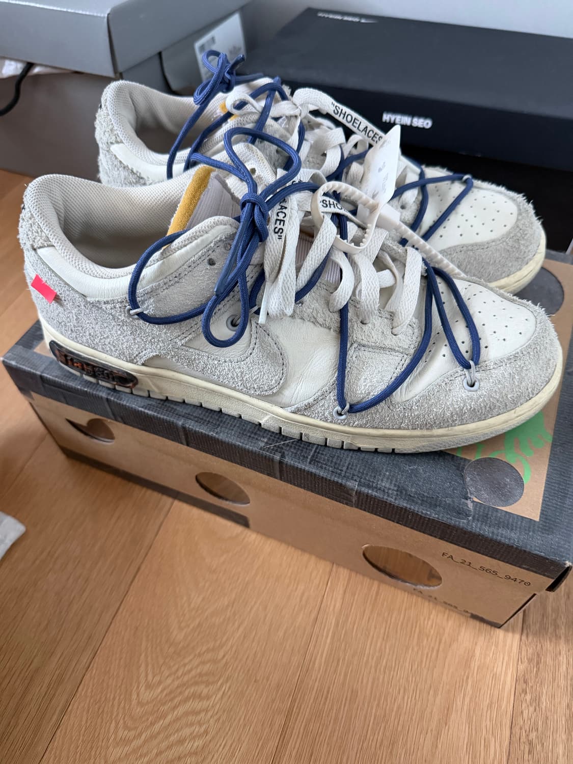 나이키 오프화이트 덩크 lot18 (285) 상품이미지2