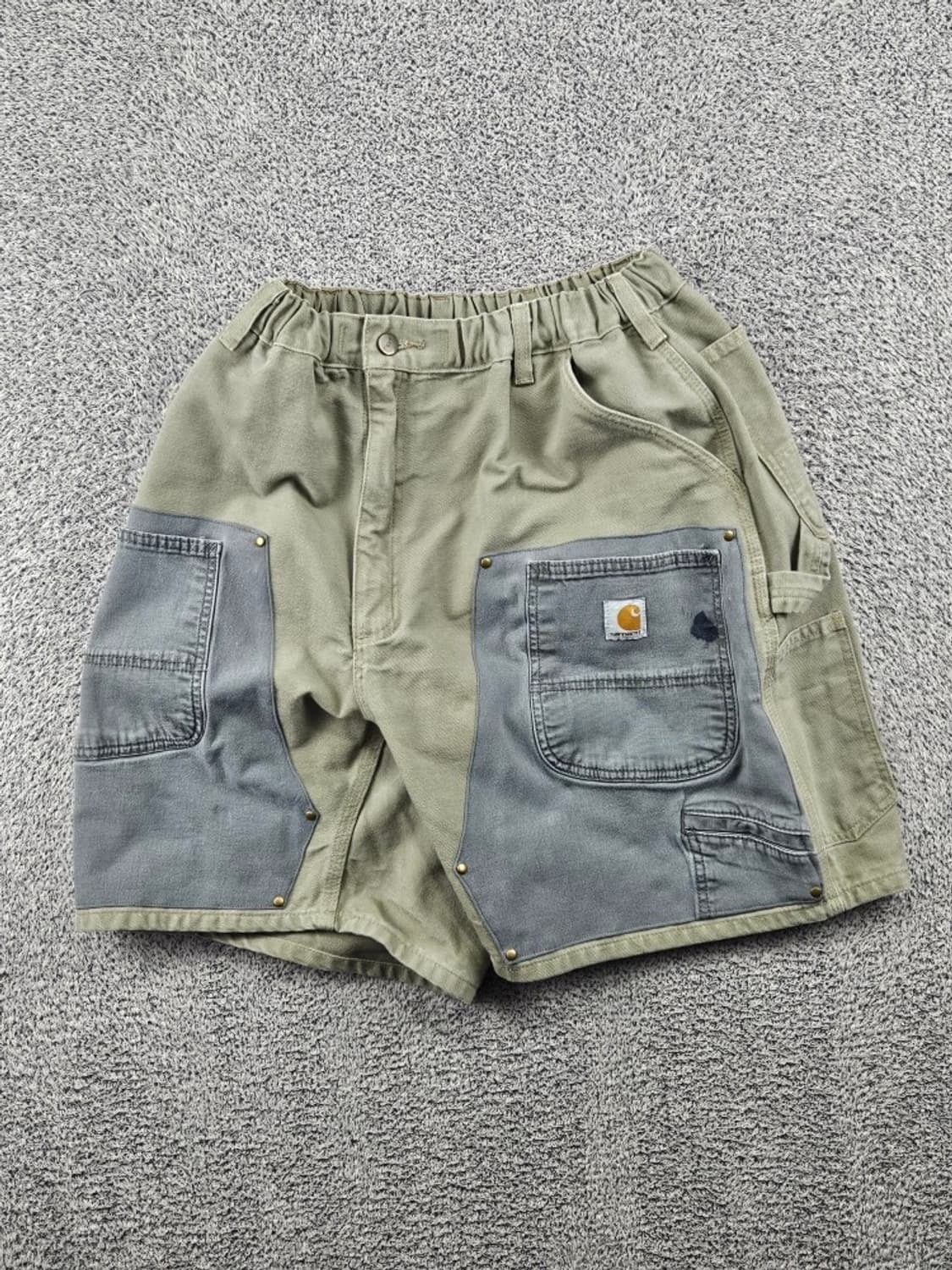 칼하트 밴딩 더블니 커스텀 워크 카펜터 반바지 ( 40" )/ 11492 상품이미지1