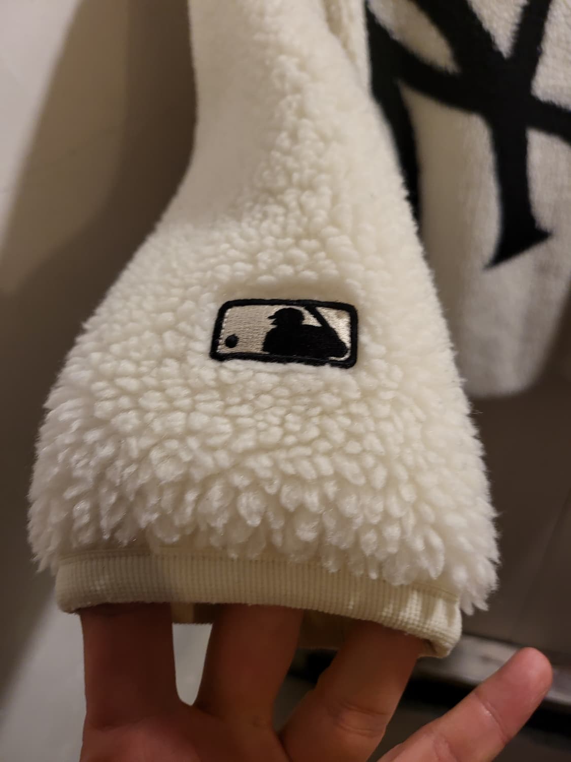 MLB NY 양키스 쉐르파 후리스 상품이미지5