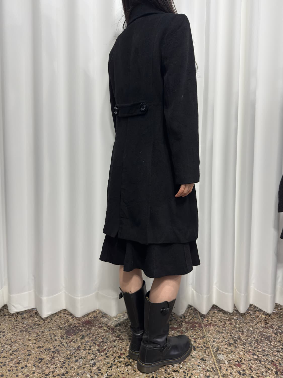 style com button coat 상품이미지5