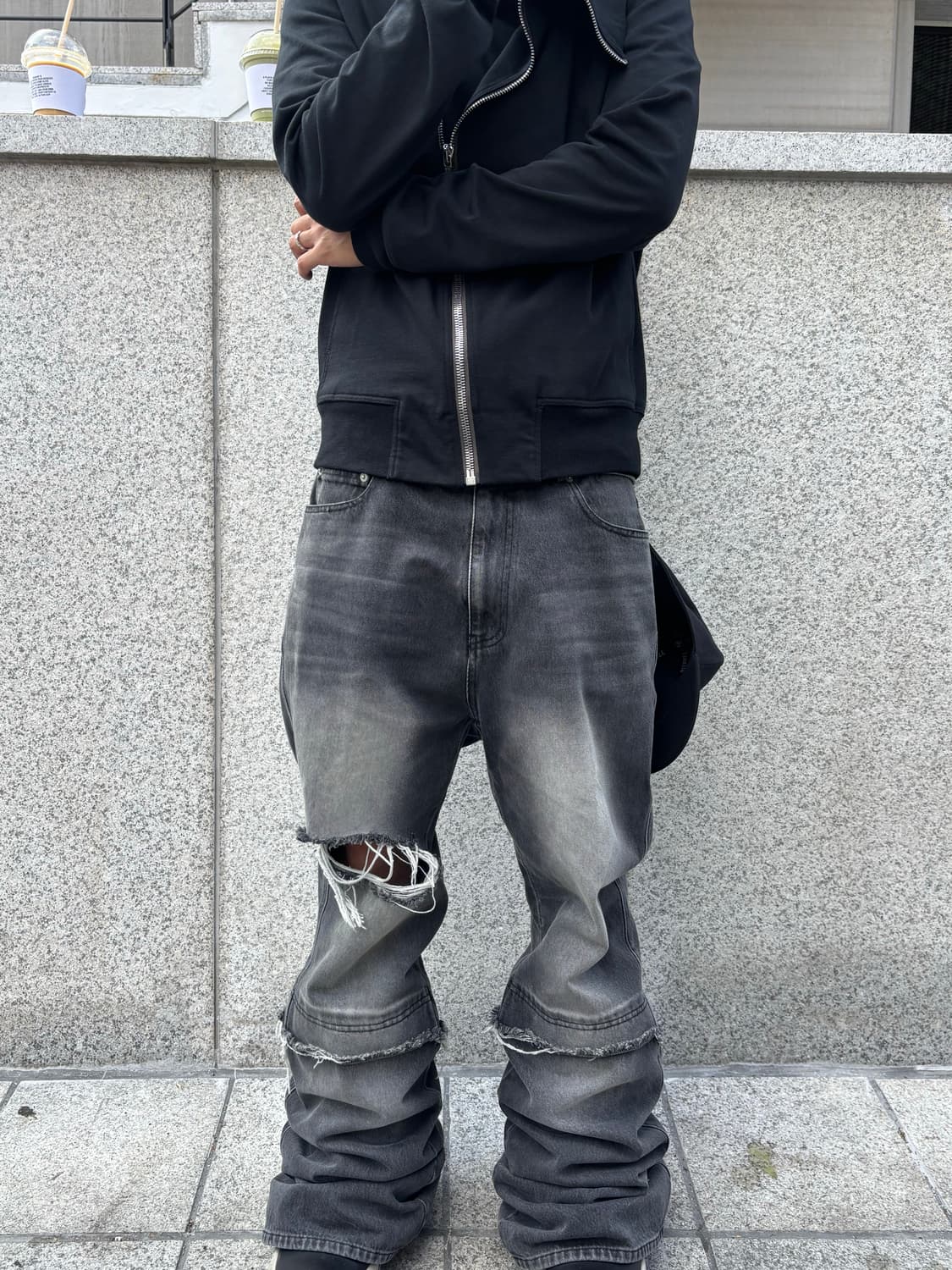 OMO service 플레어진 2사이즈 상품이미지2