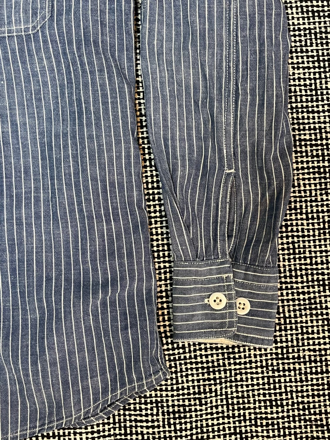 맥그리거 스트라이프 샴브레이 셔츠 상품이미지2