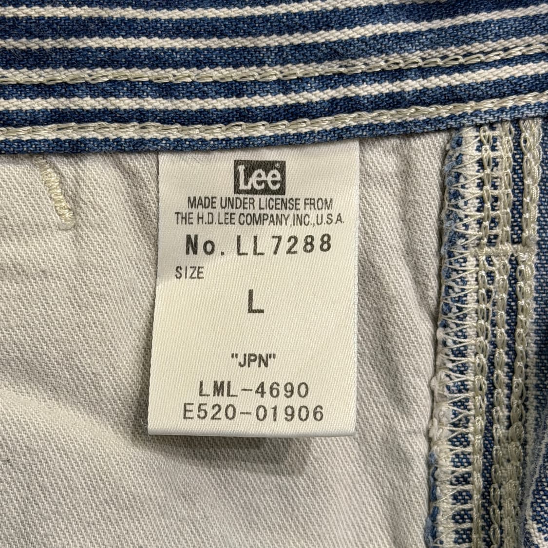 [28] Lee 히코리 스트라이프 카펜터팬츠 상품이미지6