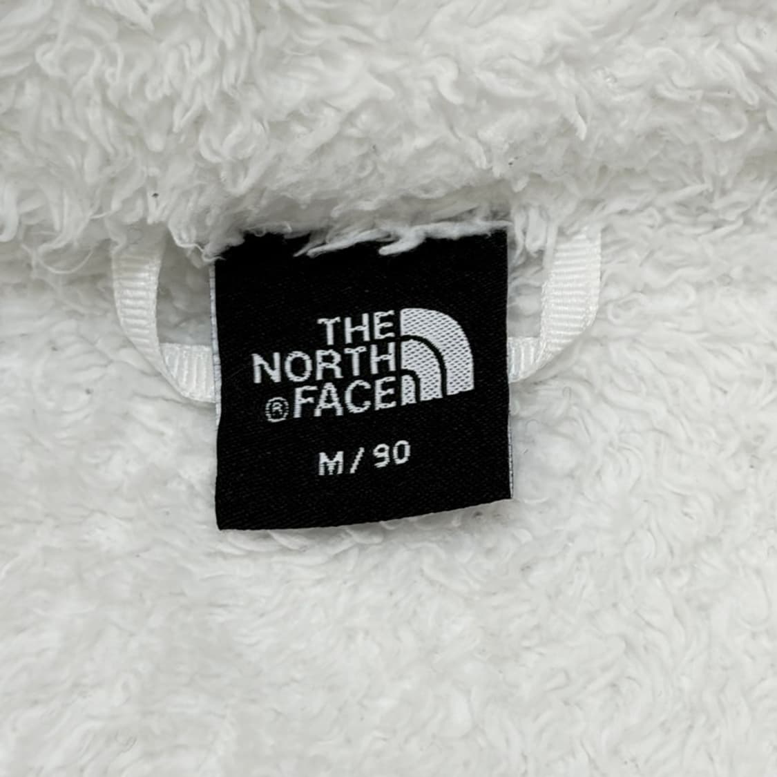 THE NORTH FACE 화이트 플리스 M 상품이미지3