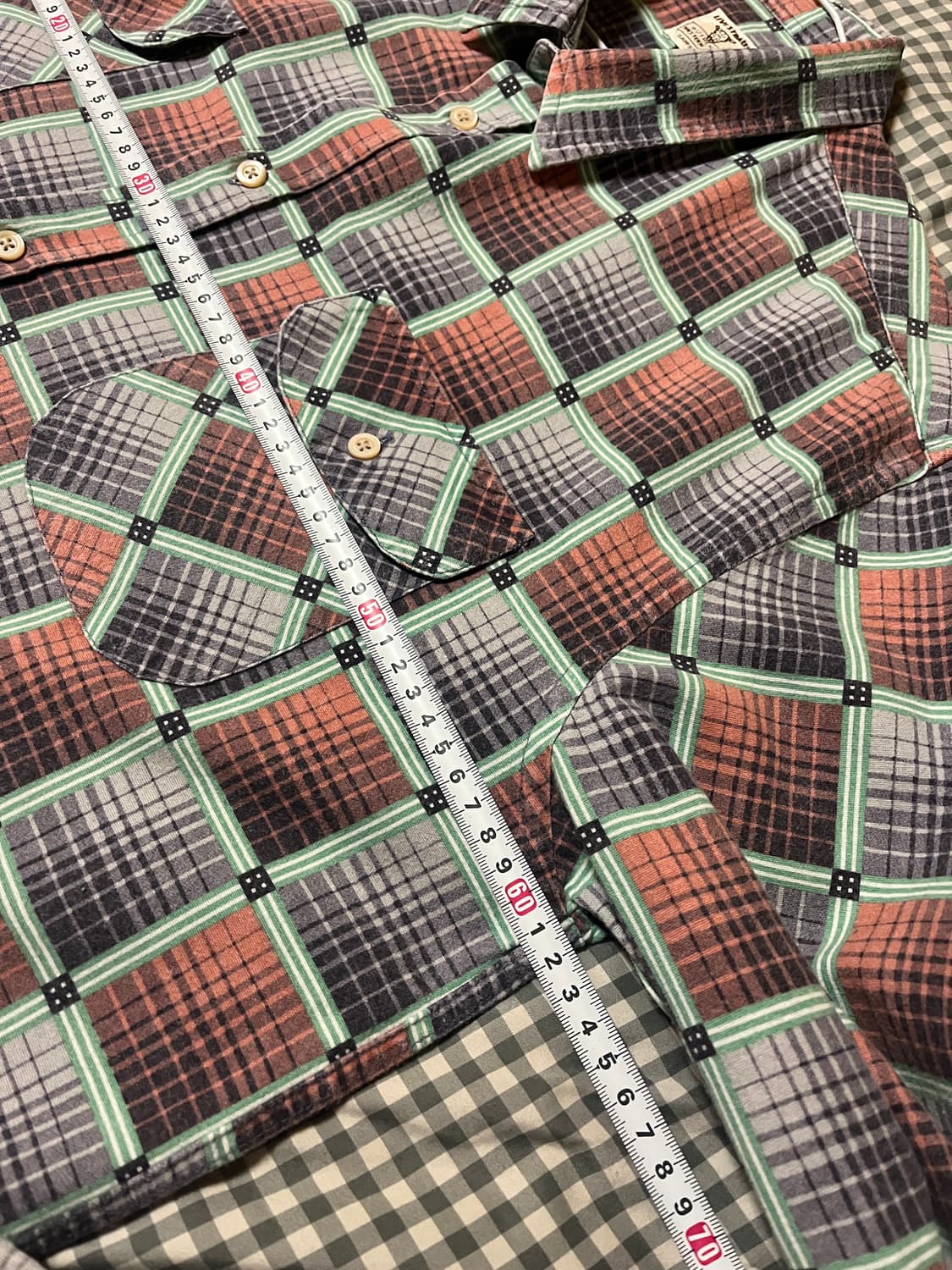 LVC 리바이스 웨스턴 체크 셔츠 상품이미지7