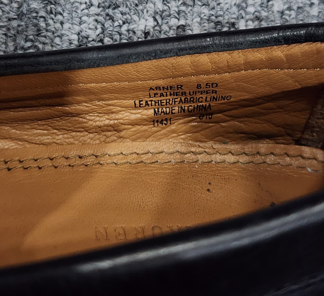 폴로 랄프로렌 Anders 페니 로퍼 레더 로퍼 8.5D 상품이미지10