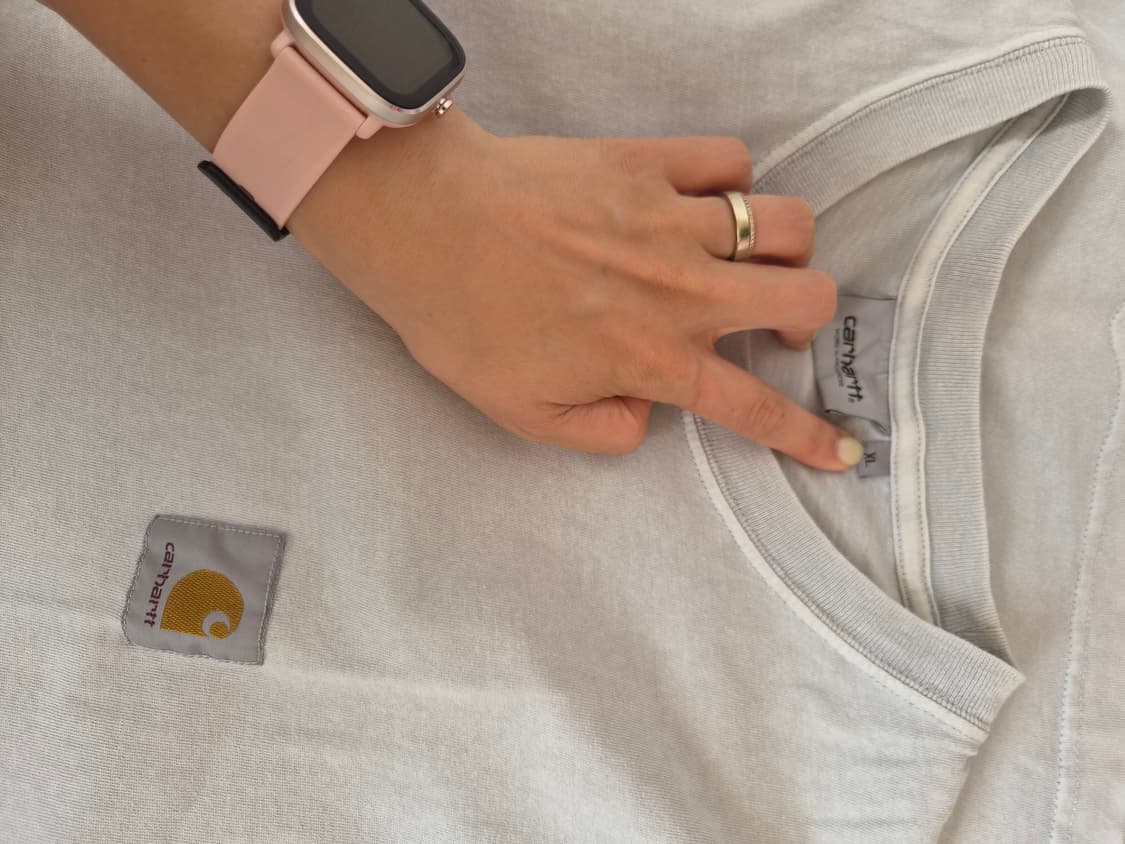 칼하트 남성 루즈핏 워싱 반팔티셔츠 XL사이즈 상품이미지6