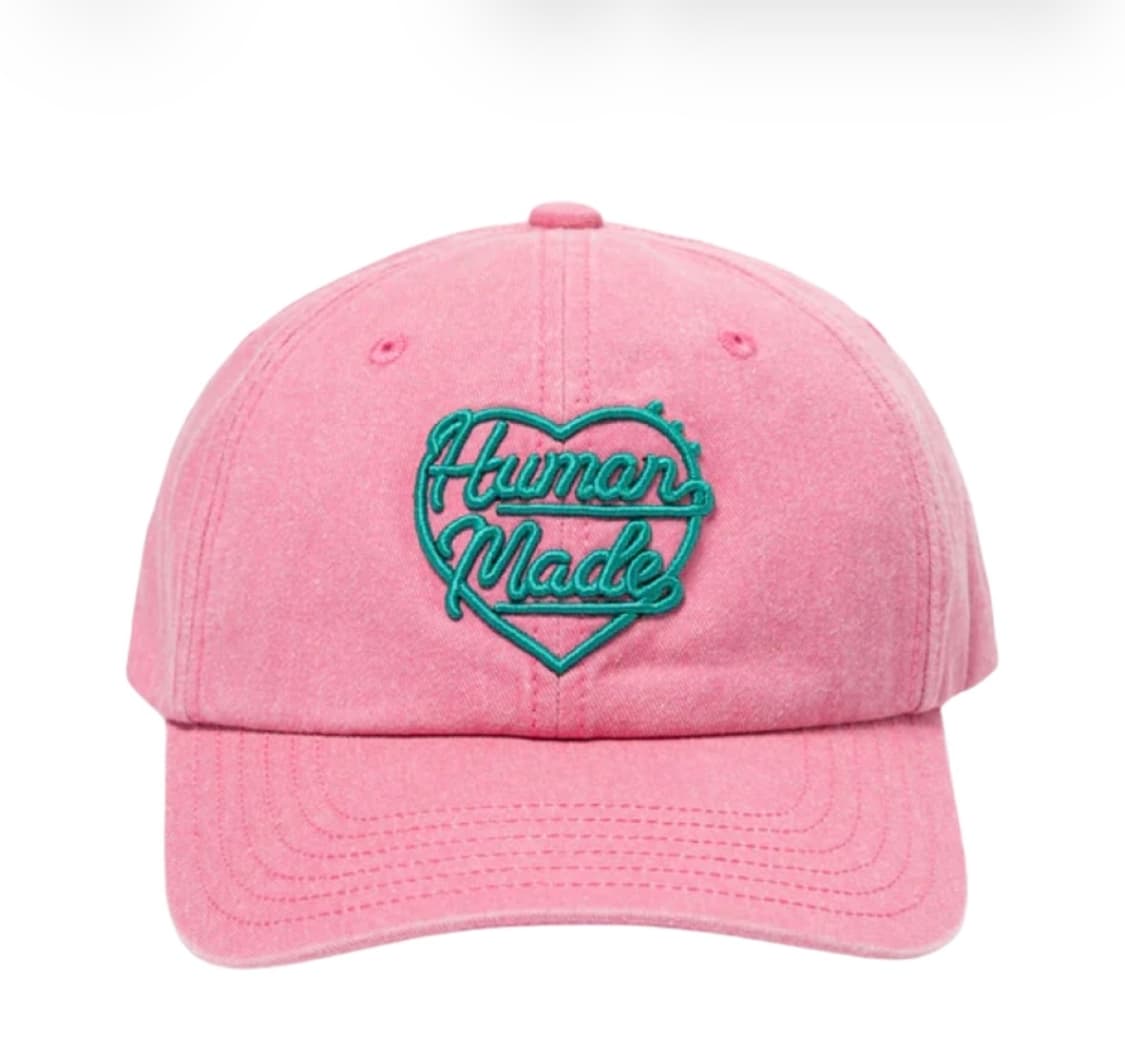 휴먼 메이드 6 패널 캡 #1 핑크 상품이미지1