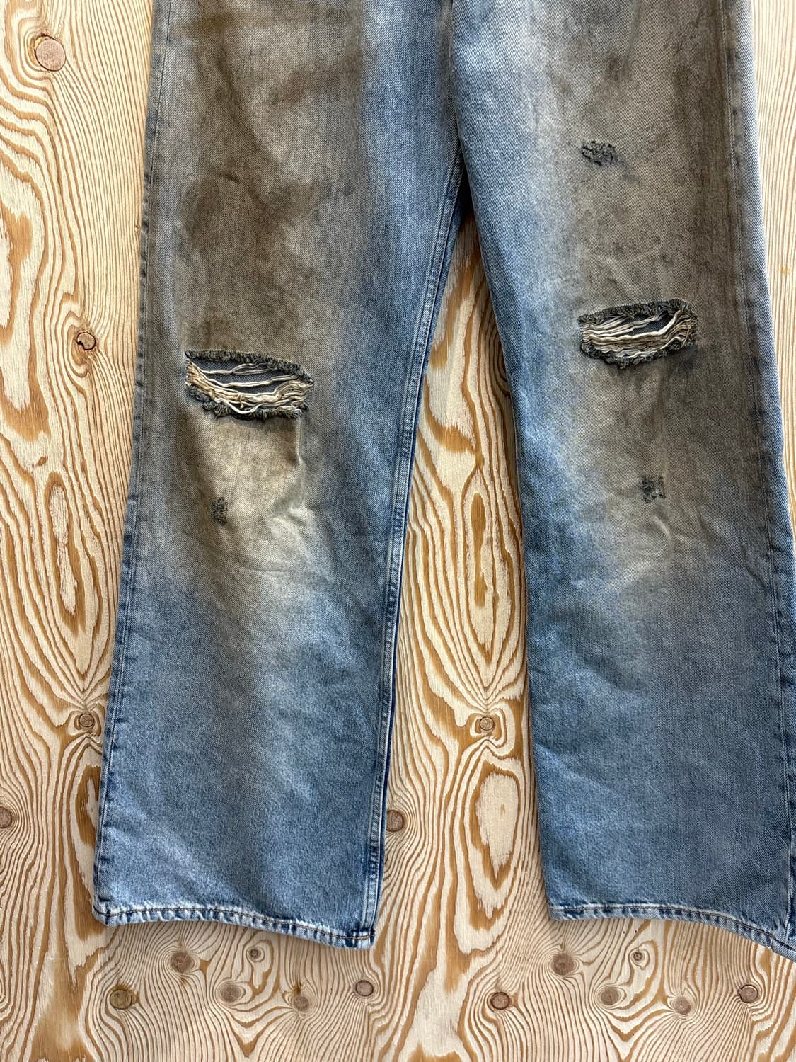 아크네 스튜디오 2021m 페니실린 머드워싱 데님팬츠 상품이미지4