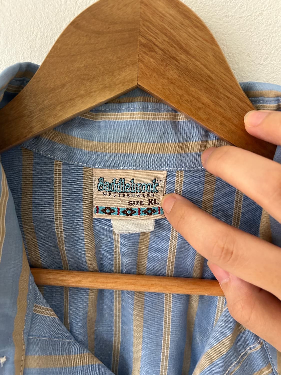 80's Vtg  Saddlebrook Westernwear shirt 상품이미지4