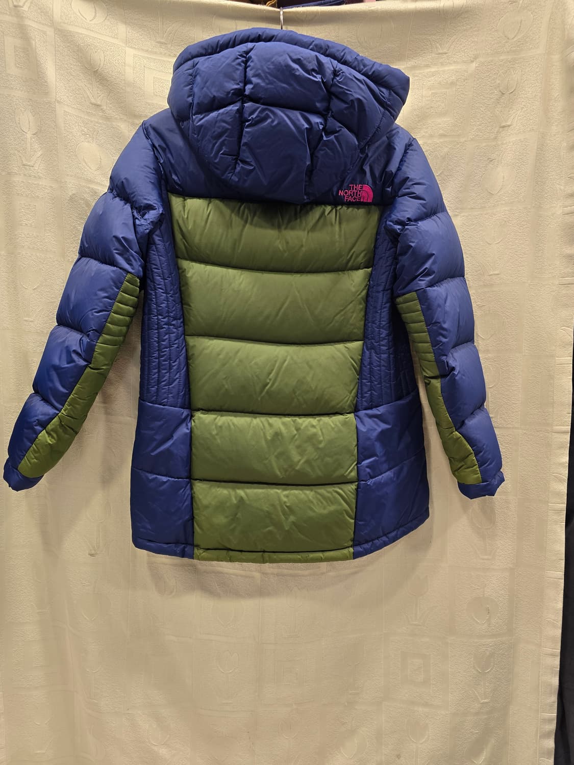 노스페이스 남여공용 구스다운 패딩 블루/그린 95~100 상품이미지6