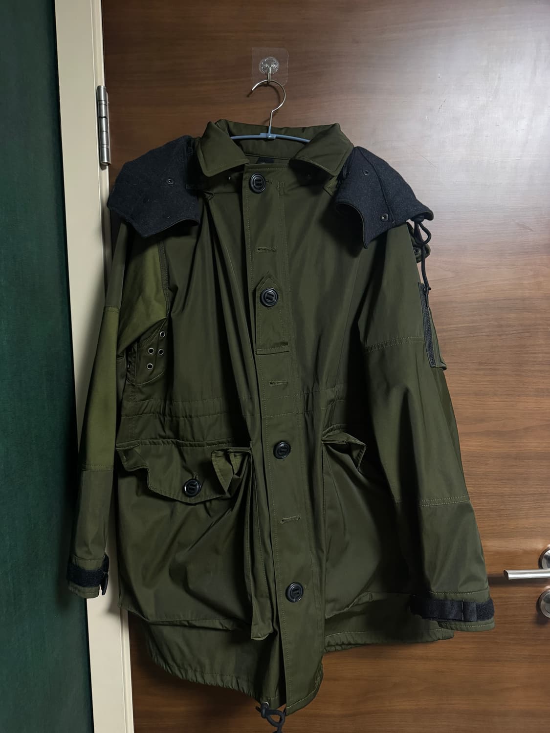 비헤비어 밀리터리 파카 상품이미지1